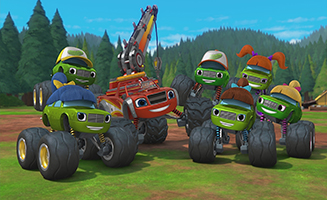 Blaze and the Monster Machines S04E02 Pickle Family Campout