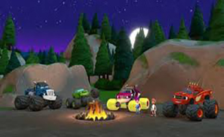 Blaze and the Monster Machines S06E21 Campfire Stories
