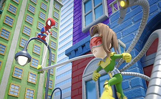 Spidey And His Amazing Friends S01E11 CAT astrophe - Swing With a Stomp