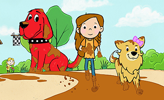 Clifford the Big Red Dog S01E08 Muddy Buds Hit The Suds - Lights Camera Clifford
