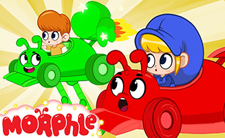 Crazy Racing-Cars Vehicles And Trucks - Morphle Vs Orphle