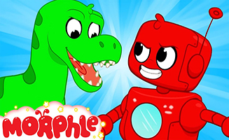 Robots Vs Dinosaurs-Morphle And Orphle