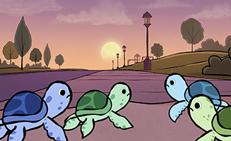 Clifford the Big Red Dog S02E09 The March of the Sea Turtles - A Squirrely Situation