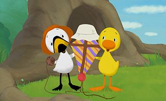 Duck and Goose S01E03 Fly a Kite - Purple Plums