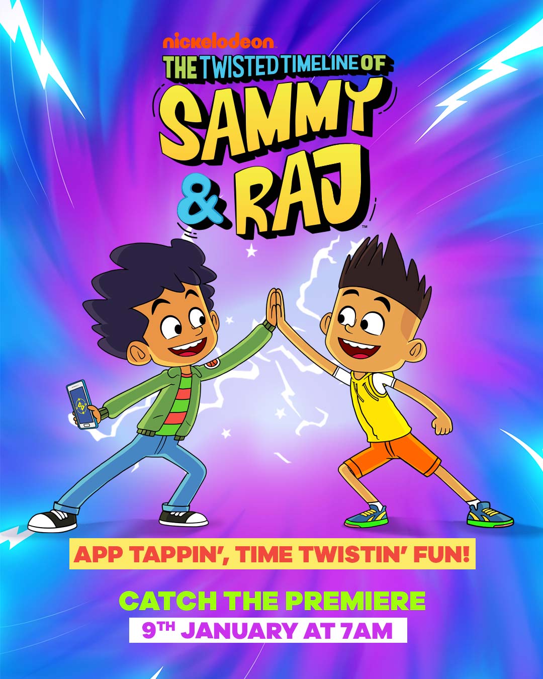 دانلود کارتون The Twisted Timeline of Sammy & Raj