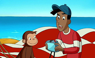 Curious George S02E01 Up Up and Away - Skunked