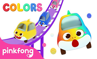 Baby Sharks Colorful Roller Coaster