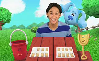 Blues Clues and You S01E05 123s with Blue