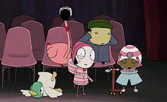 Sarah and Duck S02E38 The Art of Pink