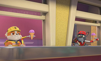 Rubble and Crew S01E03 The Crew Builds an Ice Cream Shop - The Crew Fixes a Squeak