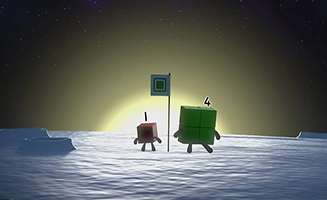 Numberblocks S08E12 Square on the Moon