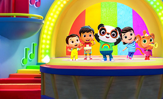 Little Baby Bum Music Time S01E09 Rainbow Stage Compilation 1