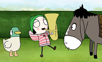 Sarah and Duck S01E03 Cheer Up Donkey
