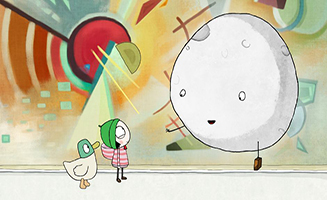 Sarah and Duck S01E34 Moon Paint