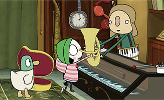 Sarah and Duck S02E27 Music Fixer