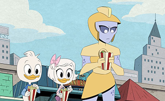 DuckTales S03E09 They Put a Moonlander on the Earth