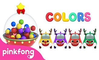 Learn Colors With Christmas Baby Cars