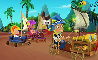 Jake and the Never Land Pirates S02E06 Race-Around Rock - Captain Hook Is Missing