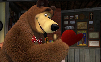 Masha and The Bear S05E15 Love is in the Bear