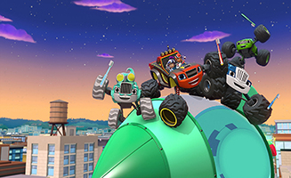Blaze and the Monster Machines S07E14 The.Baby Robot From Outer Space