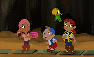 Jake and the Never Land Pirates S01E07 Izzy's Pirate Puzzle - The Never Land Games
