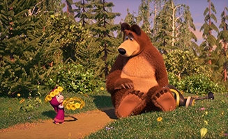 Masha and The Bear S05E18 Awesome Blossoms