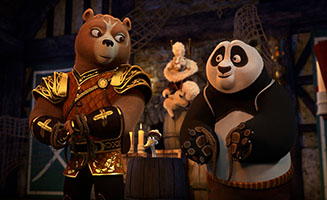 Kung Fu Panda - The Dragon Knight S03E07 Benny and the Jests