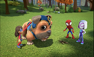 Spidey and His Amazing Friends S02E29A How to Train Your Doggy