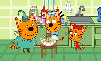 Kid-E-Cats S01E04 The Cooking Show - New Years Eve - Daddy Day Care - Writing Stories - Magic Wand - Uncle Muffin - Packing a Bag