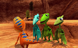 Dinosaur Train S01E02 The Call Of The Wild Corythosaurus - Triceratops For Lunch