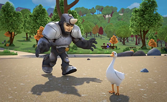 Spidey and His Amazing Friends S03E06A The Rhino and the Goose