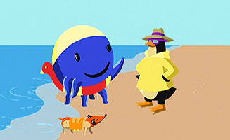 Oswald S01E12 A Day at the Beach - The Sand Sculpture Contest