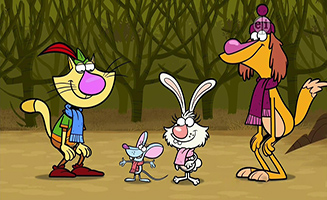Nature Cat S01E23 The Legend of Gold Gardens - Winter Dance Party