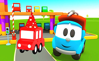 Leo the truck S02E06 Parking For Cars And Trucks For Kids