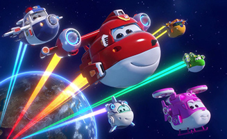 Super Wings S04E17 Paper Rangers Puppetry