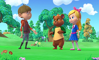 Goldie and Bear S01E04 Fee Fi Fo Shoe - Little Gold Riding Hood
