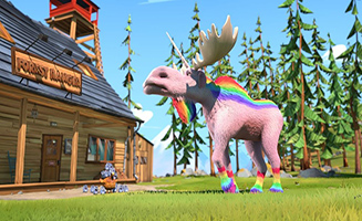 Grizzy ve Lemmings S02E66 Rainbow Moose