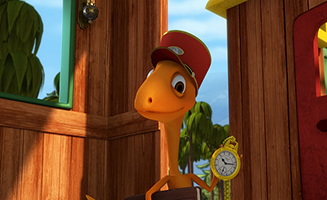 Dinosaur Train 05E03 Gilbert the Conductor - A Clubhouse of Their Own