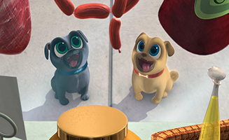 Puppy Dog Pals S01E02 The French Toast Connection - Take Me Out to the Pug Game