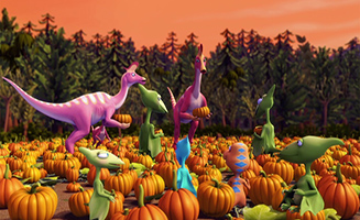 Dinosaur Train S02E03 Haunted Roundhouse - Big Pond Pumpkin Patch