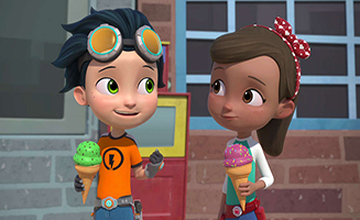 Rusty Rivets S01E14 Rusty and Captain Scoops - Rustys Creature Catcher
