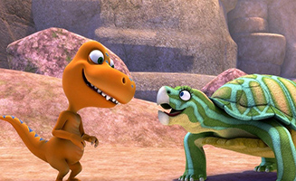 Dinosaur Train 03E03 Classic in the Jurassic Turtle and Theropod Race - Hungry Hungry Carnivores
