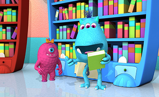 Monster Math Squad S01E08 Big Burp Monster in the Library