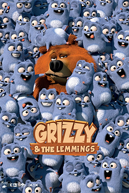 دانلود کارتون Grizzy and the Lemmings بی کلام