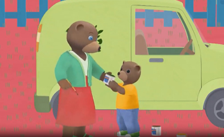 Petit Ours Brun S04E22 Une Peinture Pour La Camionnette