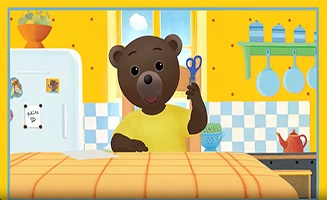 Petit Ours Brun S05E06 Comptine Pour Apprendre A Decouper Avec Des Ciseaux