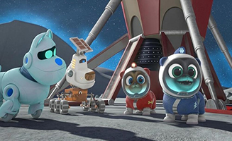 Puppy Dog Pals S03E10 The House that Bulworth Built - Moon Rescue Mission