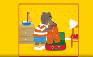 Petit Ours Brun S06E08 Le Depart En Vacances Histoire And Chanson