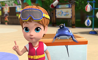 Super Wings S05E29 Theres a Shark in my Water Park