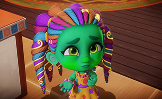 Super Monsters S03E05 Green with Envy - Oops We Shrunk the Cars